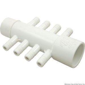 Manifold 1" W/(8)3/8" Barbs